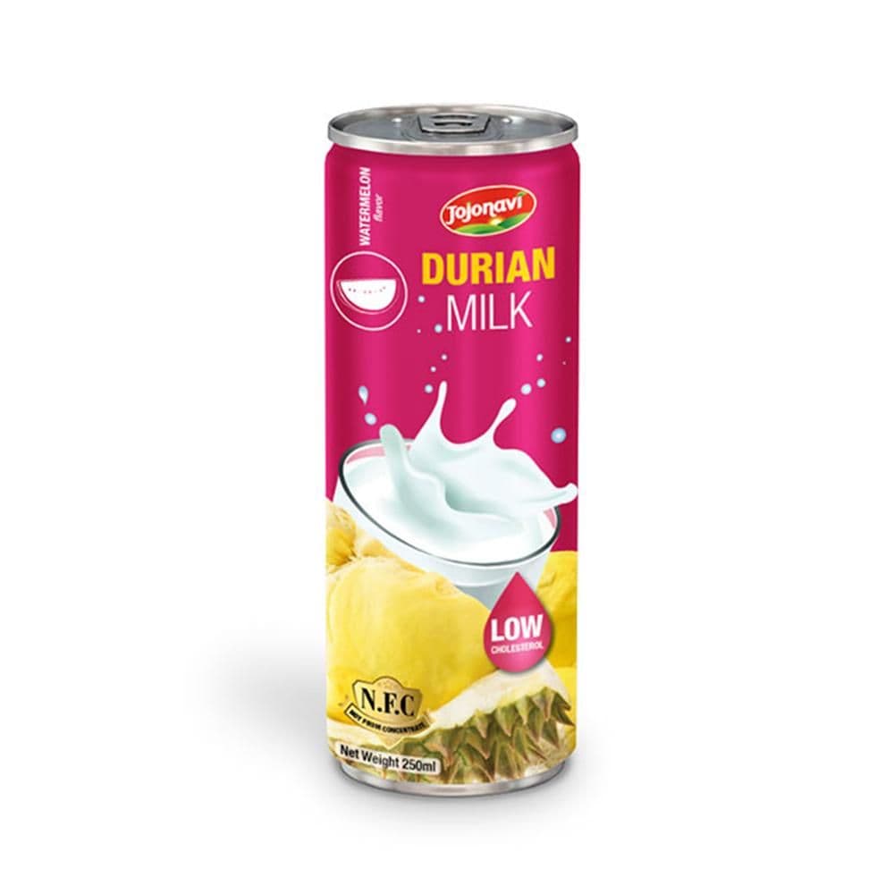 JOJONAVI Durian Milk with Watermelon Flavor in 250ml Can