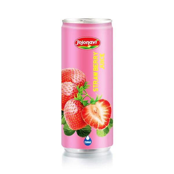 JOJONAVI Canned Strawberry Juice 250ml