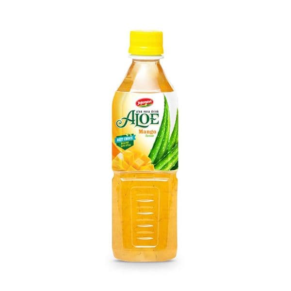 JOJONAVI Mango-Flavored Aloe Vera Drink 500ml Bottle