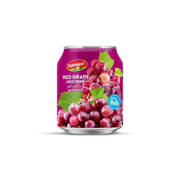 JOJONAVI Red Grape Juice Drink with Pulp 250ml