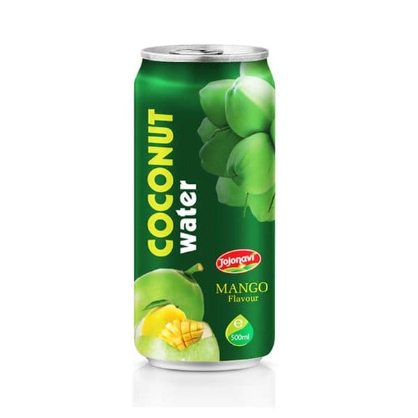 JOJONAVI Mango-Flavored Coconut Water 500ml Can