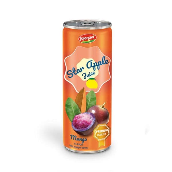 JOJONAVI Premium Quality Original Star Apple Juice with Mango Flavour in 250ml Container