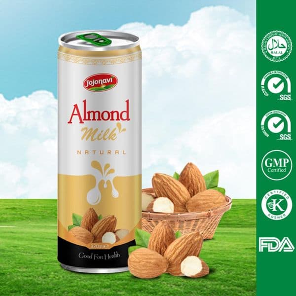 JOJONAVI Natural Almond Milk in 320ml Can