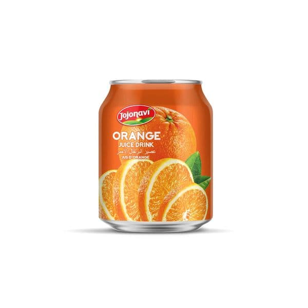 JOJONAVI Orange Juice Drink 250ml – Classic Can