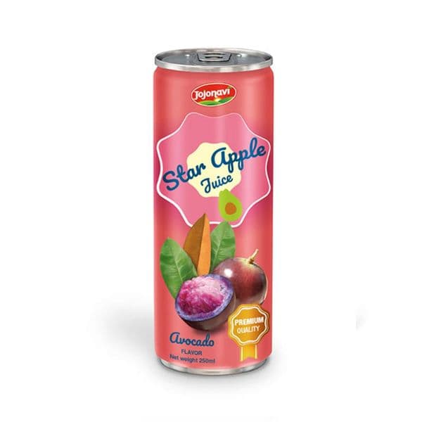 JOJONAVI Premium Quality Original Star Apple Juice with Avocado Flavour in 250ml Container