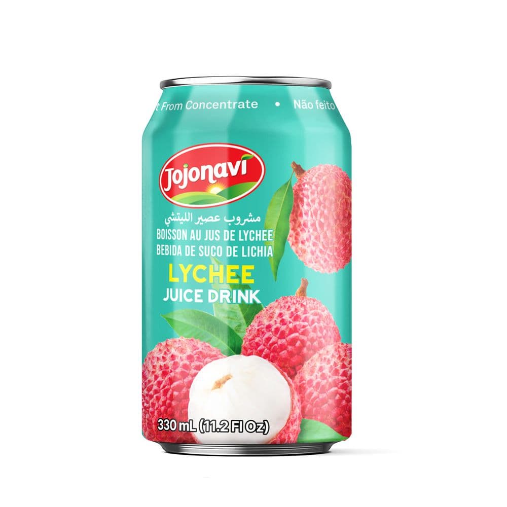 JOJONAVI — Boisson au jus de litchi 330 ml