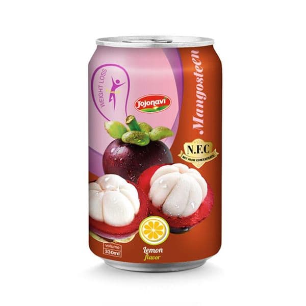 JOJONAVI Natural Mangosteen with Lemon Flavor in 330ml Can