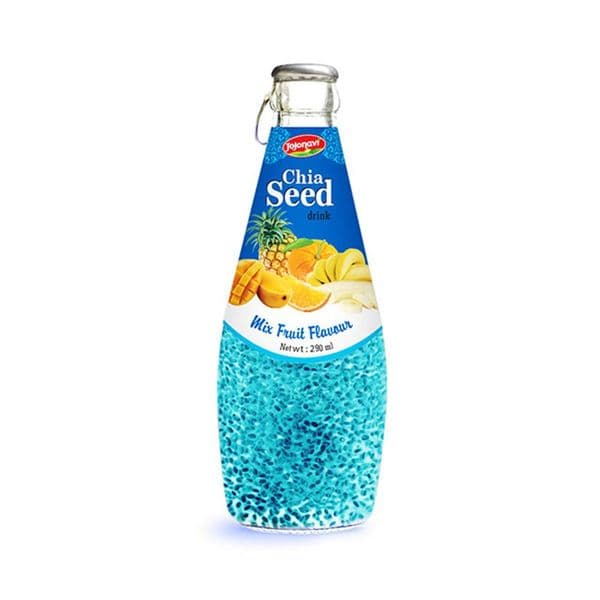 JOJONAVI Mixed Fruit-Flavored Chia Seed Drink 290ml Bottle