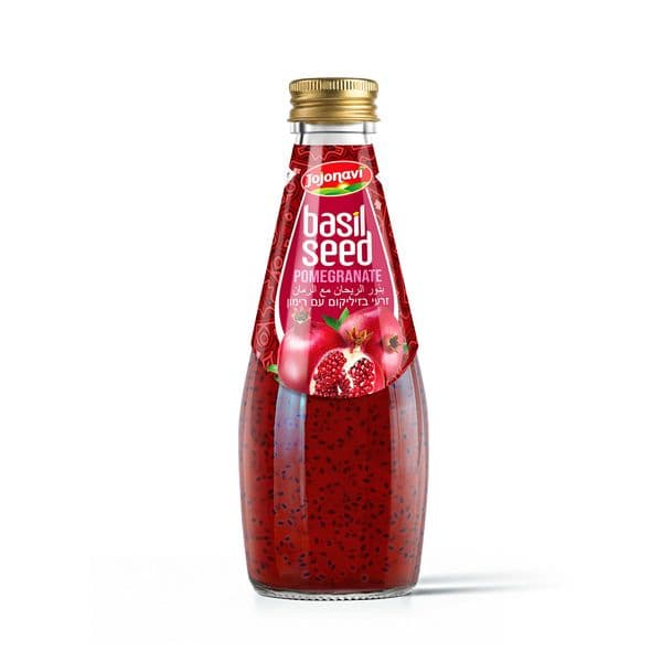 JOJONAVI Pomegranate Basil Seed Drink 290ml