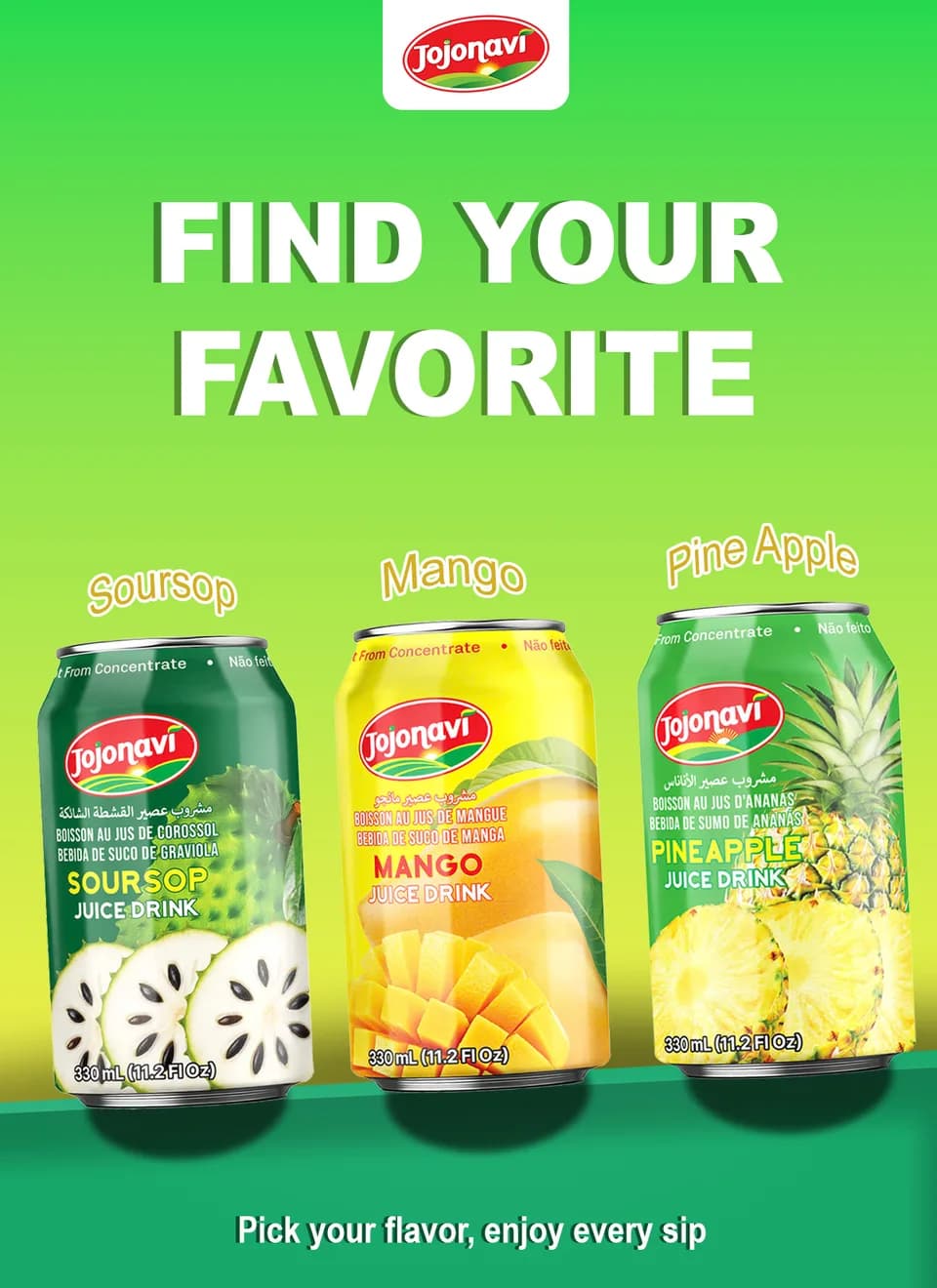 Find your tropical favourite.