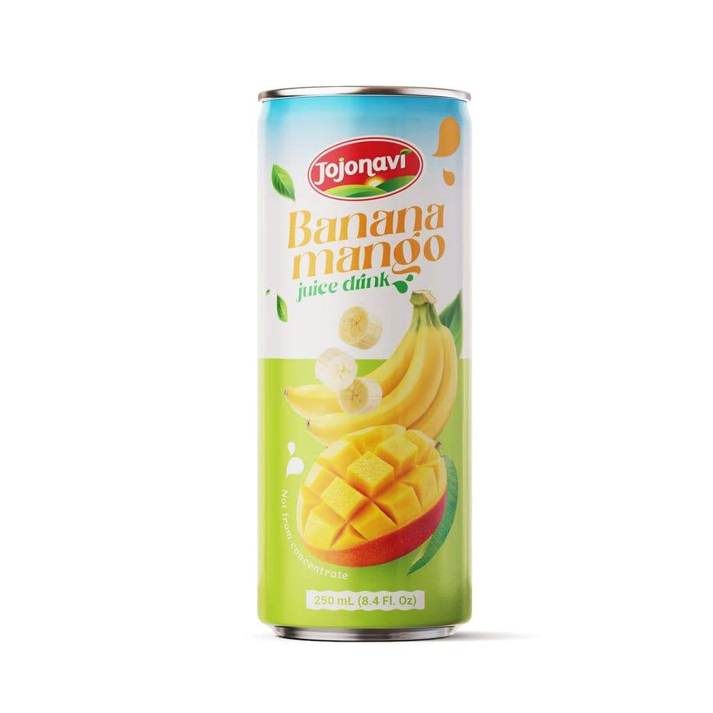 JOJONAVI — Boisson au jus de banane et mangue 250 ml