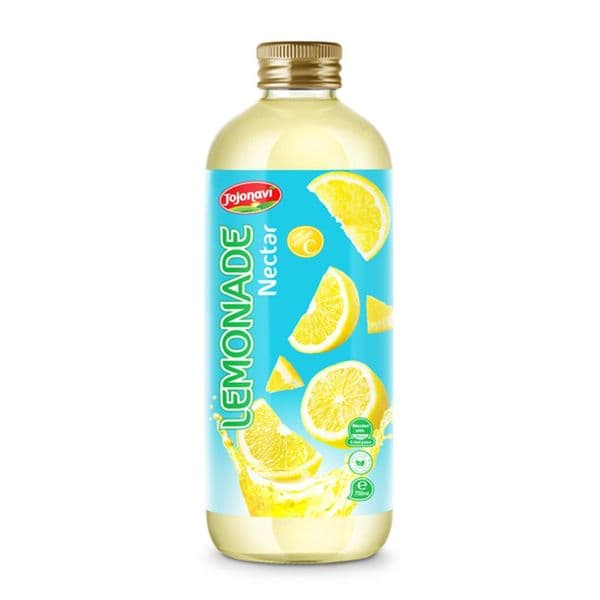 JOJONAVI Lemonade Juice Drink Nectar in 750ml Glass Bottle