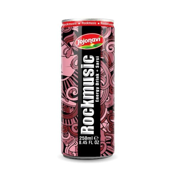 JOJONAVI 250ml Rock Music Energy Drink Sarsi Flavor