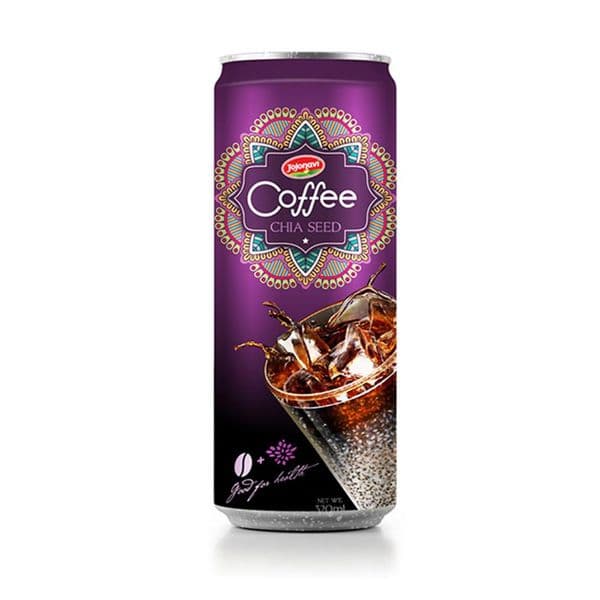 JOJONAVI Vietnam Coffee with Chia Seed Juice in Aluminium Can