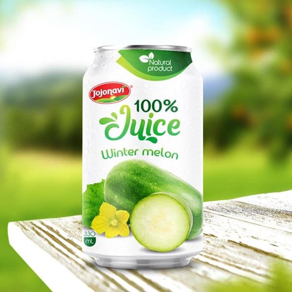 JOJONAVI Winter Melon Juice Drink in 330ml Can