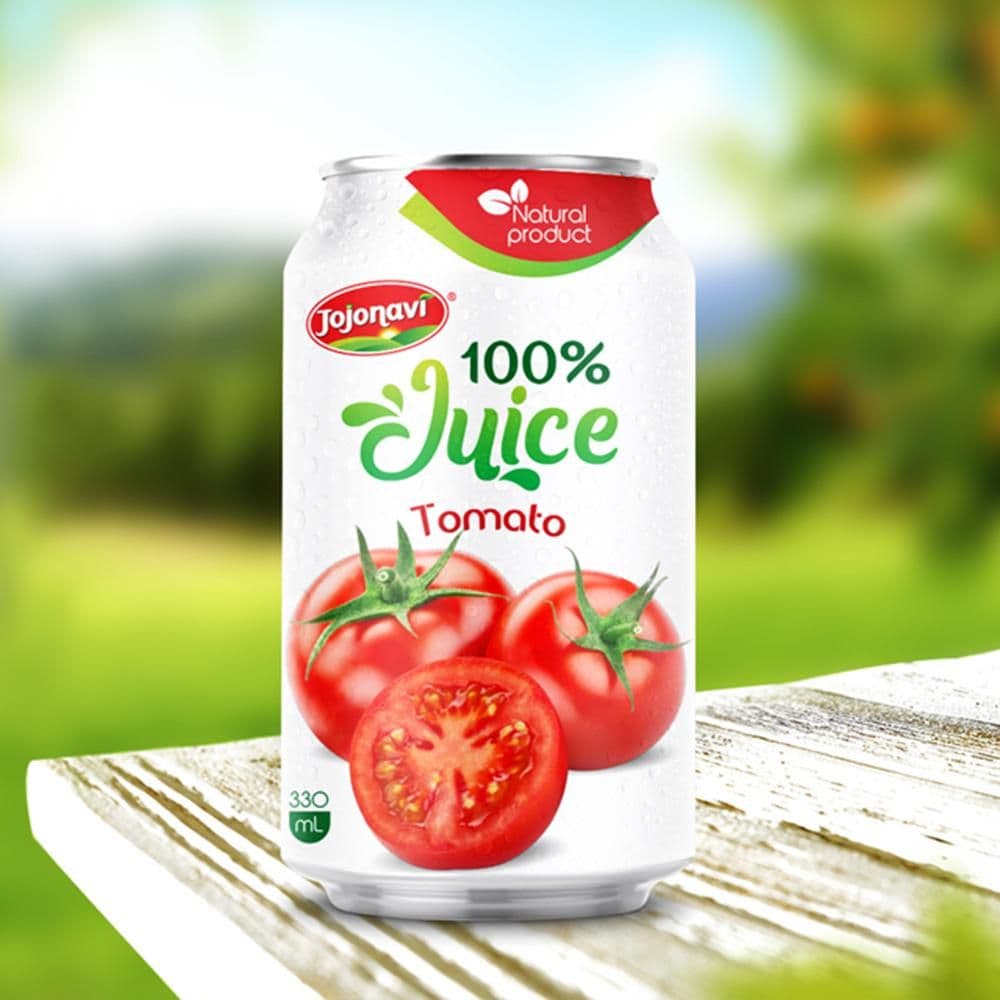 JOJONAVI Tomato Juice Drink in 330ml Can