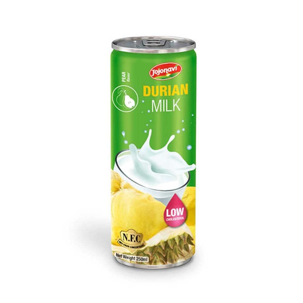 JOJONAVI NFC Durian Milk with Pear Flavor in 250ml Can