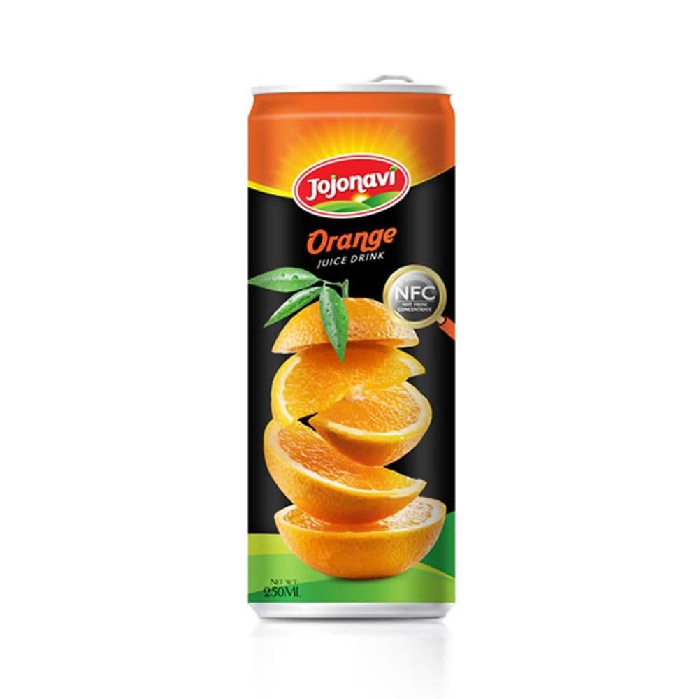JOJONAVI Premium NFC Orange Juice Drink 250ml