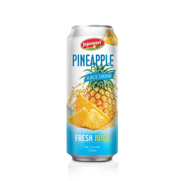 JOJONAVI 500 fl oz Pineapple Fresh Juice Drink with Pulp