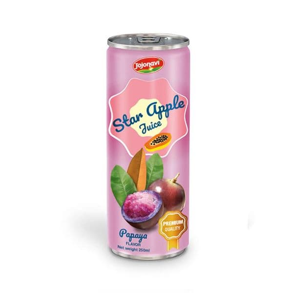 JOJONAVI Star Apple and Papaya Premium Juice 250ml