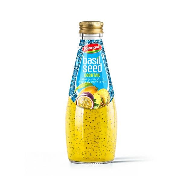 JOJONAVI Cocktail Basil Seed Drink 290ml