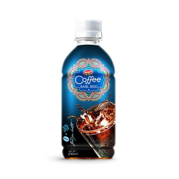 JOJONAVI Vietnamese Coffee and Basil Seed in PET Bottle
