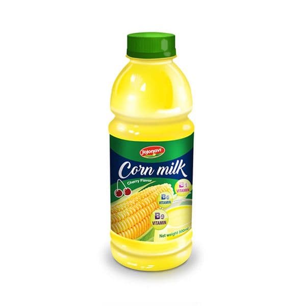 JOJONAVI Wholesale Corn Milk with Cherry Flavor in 500ml PET Bottle