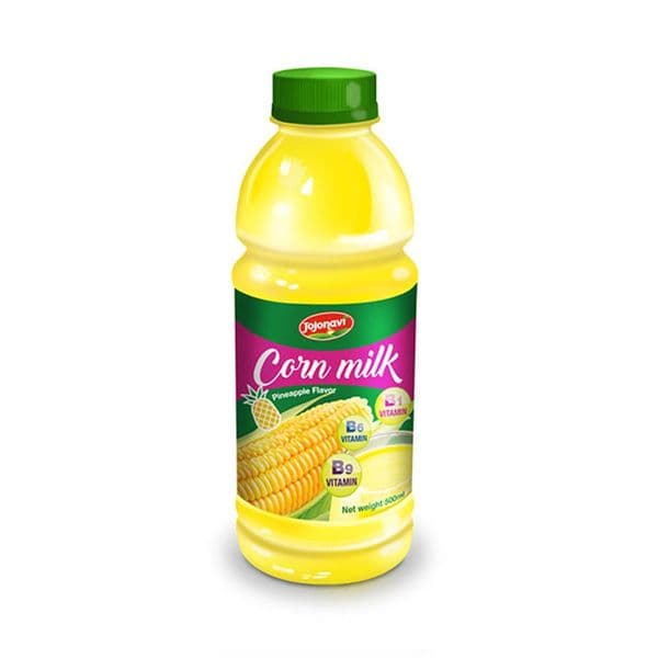 JOJONAVI Corn Milk with Pineapple Flavour in 500ml PET Bottle