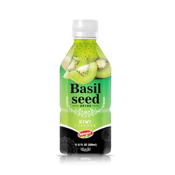 JOJONAVI Kiwi-Flavored Basil Seed Drink 290ml