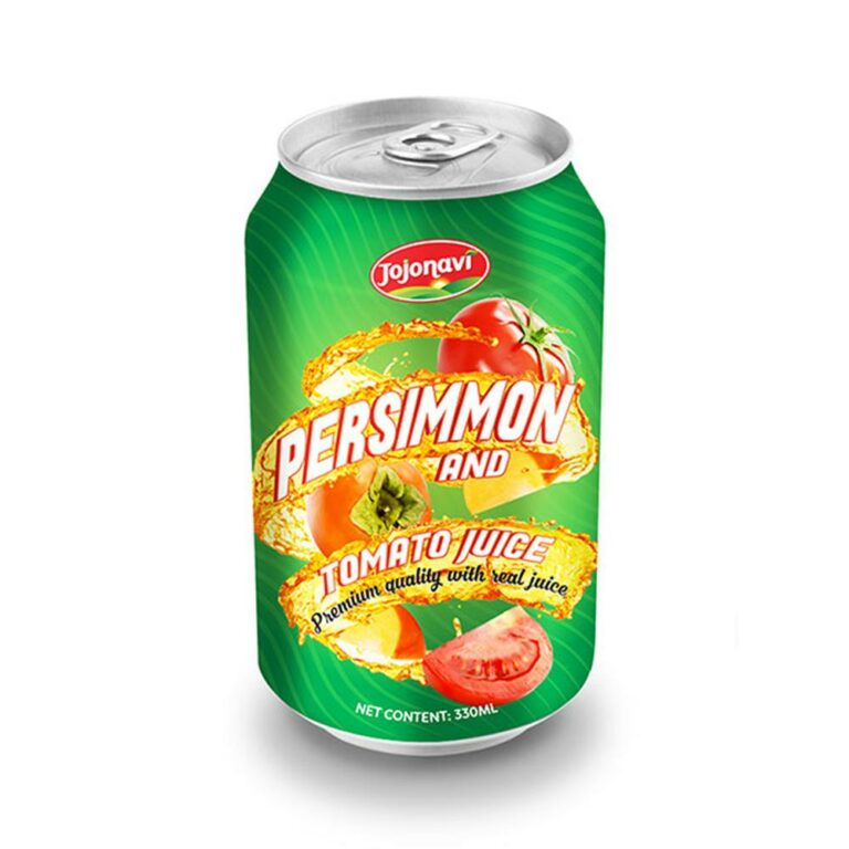 JOJONAVI Original Persimmon Juice with Tomato Flavour 330ml Can