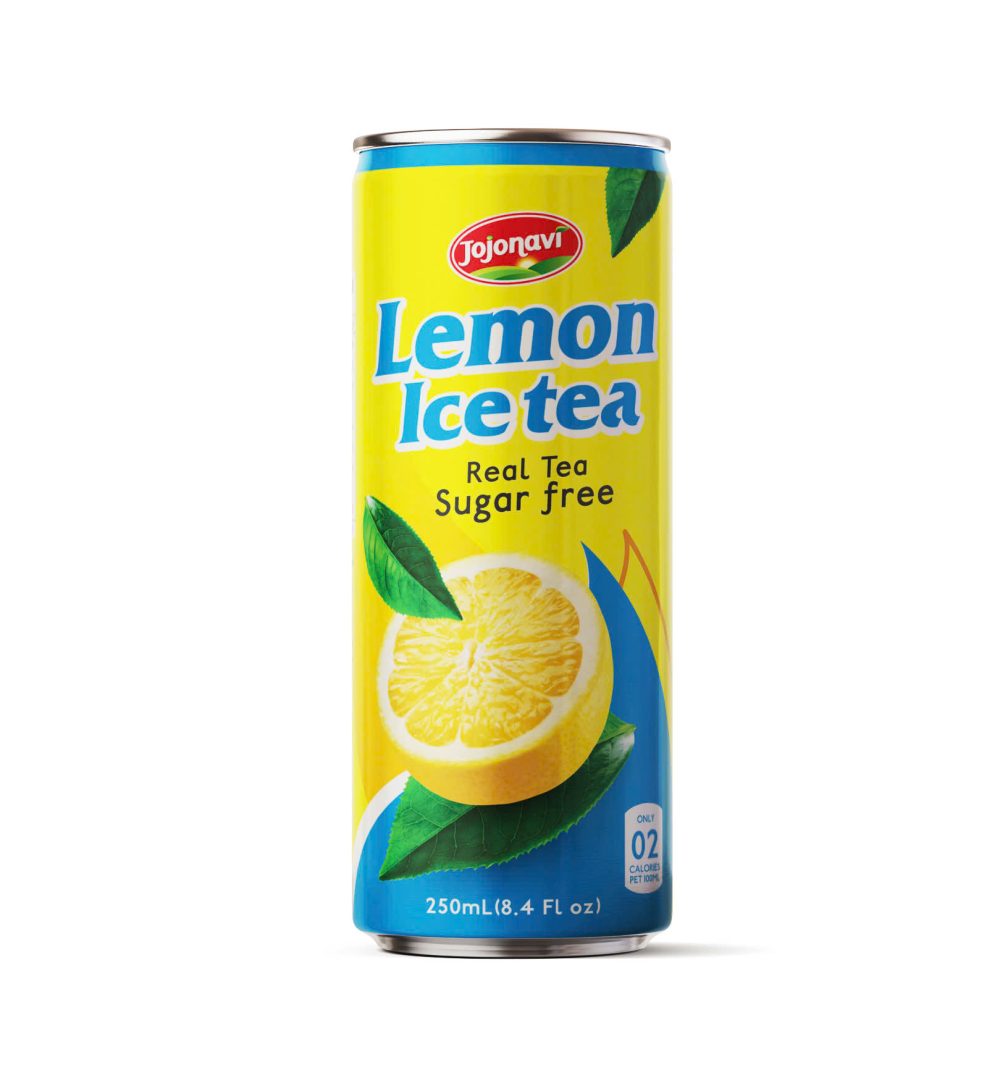 JOJONAVI Lemon Ice Tea Sugar Free 250ml Can