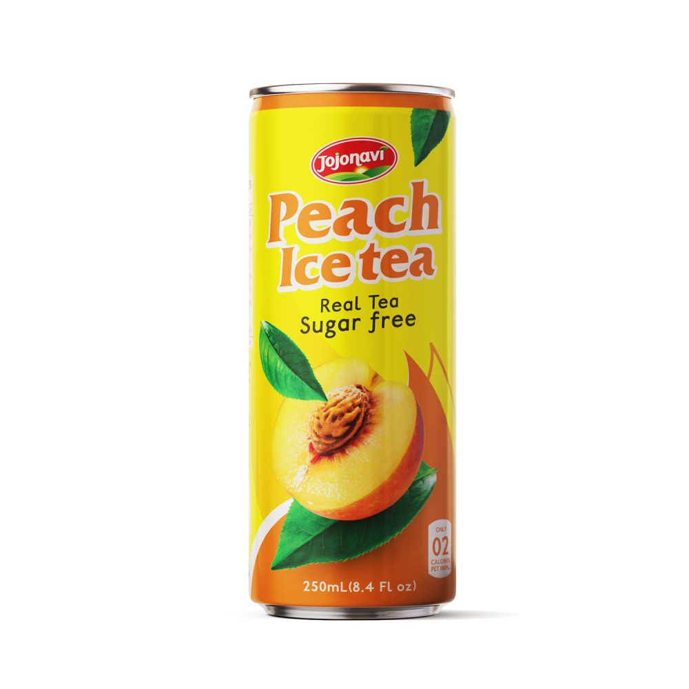JOJONAVI Sugar Free Peach Iced Tea 250ml