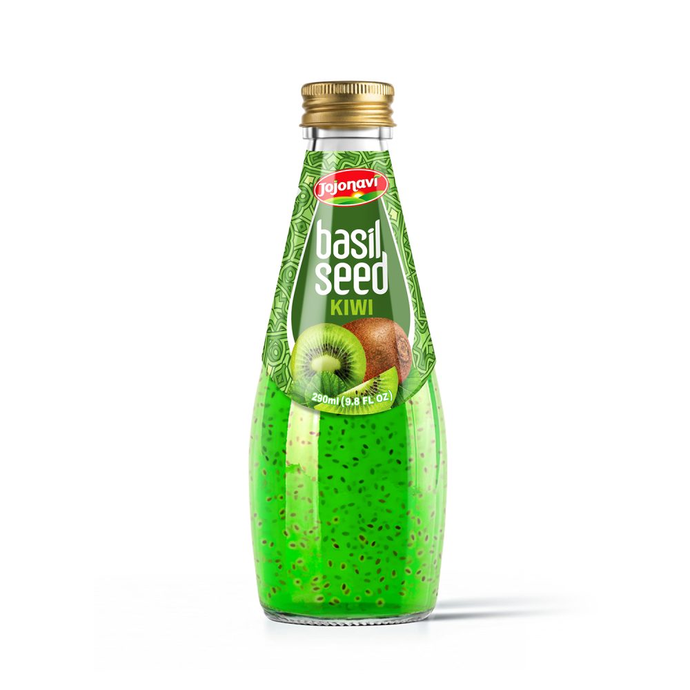 JOJONAVI Kiwi Basil Seed Drink 290ml