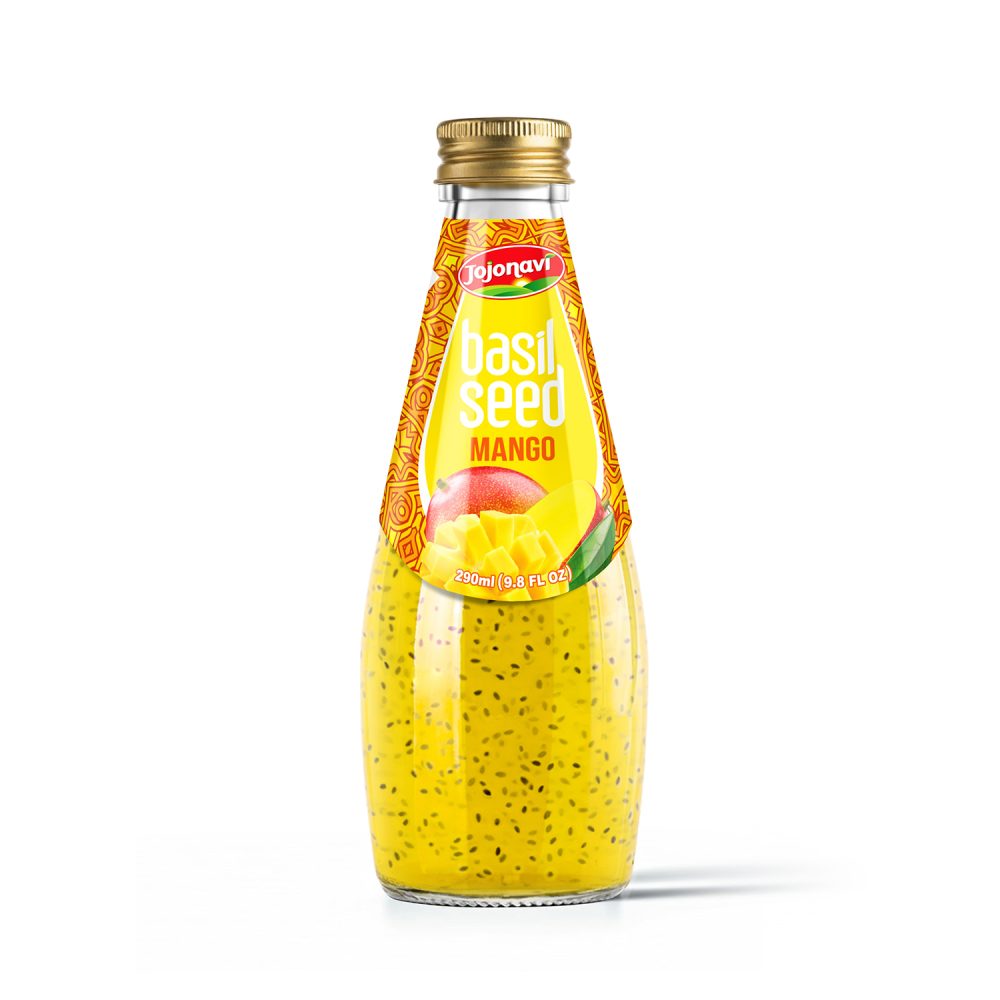 JOJONAVI Mango Basil Seed Drink 290ml